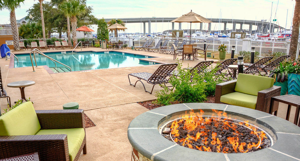 Hotel Courtyard Waterfront Charleston
